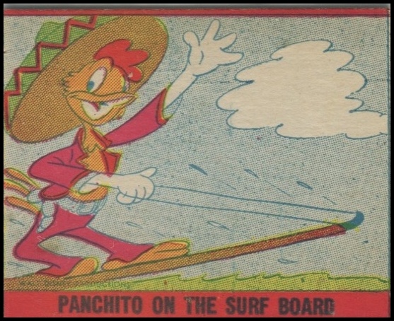 Panchito On The Surf Board